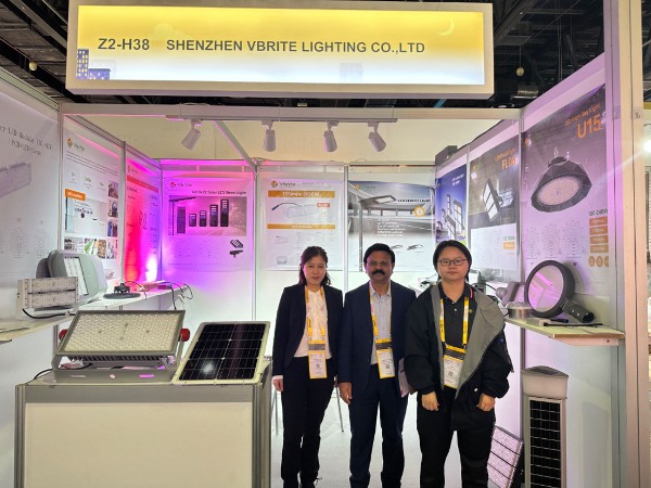 Vbrite Lighting Shines at LIGHT Middle East 2024