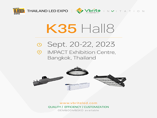 Vbrite Set to Illuminate LED Expo Thailand 2023